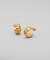 シルバー キルトフープピアス GP