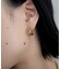 シルバー キルトフープピアス GP