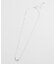 シルバー ニュアンスネック ビーンズ