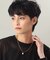 シルバー バロックパール 2WAYドロップ ネックレス GP