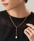 シルバー バロックパール 2WAYドロップ ネックレス GP