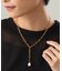 シルバー バロックパール 2WAYドロップ ネックレス GP