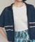 ジップアップニットポロ