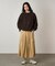 GABARDINE FLARE PANT