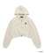 OG PIGMENT CROPPED ZIP HOODIE(WOMEN)