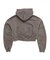 OG PIGMENT CROPPED ZIP HOODIE(WOMEN)