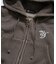 OG PIGMENT CROPPED ZIP HOODIE(WOMEN)