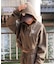 OG PIGMENT CROPPED ZIP HOODIE(WOMEN)