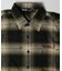 DAMAGE FLANNNEL CHECK SHIRT