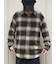 DAMAGE FLANNNEL CHECK SHIRT
