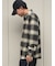 DAMAGE FLANNNEL CHECK SHIRT