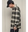 DAMAGE FLANNNEL CHECK SHIRT