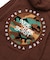 CIRCLE CAMO WAPPEN ZIP HOODIE