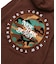 CIRCLE CAMO WAPPEN ZIP HOODIE