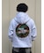CIRCLE CAMO WAPPEN ZIP HOODIE
