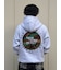 CIRCLE CAMO WAPPEN ZIP HOODIE