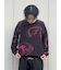 PRINTED CREW KNIT