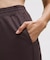 Everlux ハイライズ ジップレッグトラックパンツ *アジアフィット