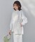【セレモニー】BEAUTY FORM KNIT ZIPジレ
