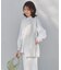 【セレモニー】BEAUTY FORM KNIT ZIPジレ