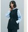 【セレモニー】BEAUTY FORM KNIT ZIPジレ