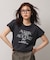 【新色追加】BEAUTY FORM-T cotton ロゴ フレンチスリーブ Tシャツ