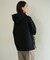 BEAUTY FORM JERSEY サイドZIP フーディ