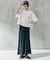 【VERY掲載】BEAUTY FORM JERSEY light サイドZIP プルオーバー