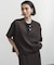 【VERY掲載】BEAUTY FORM JERSEY light サイドZIP プルオーバー
