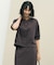【VERY掲載】BEAUTY FORM JERSEY light スナップカーディガン