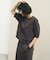 【VERY掲載】BEAUTY FORM JERSEY light スナップカーディガン