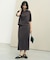 【VERY掲載】BEAUTY FORM JERSEY light スナップカーディガン
