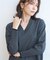 【WEB限定】マイビューティニット Vネックワンピース