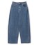 【UNFILO DENIM】撥水ストレッチ バレルレッグデニム