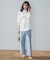 【UNFILO DENIM/新色追加】撥水ストレッチ ルーズワイドデニム