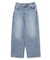 【UNFILO DENIM/新色追加】撥水ストレッチ ルーズワイドデニム