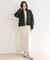 【WEB限定カラー】BEAUTY FORM JERSEY キーネックカーディガン