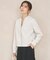 【WEB限定カラー】BEAUTY FORM JERSEY キーネックカーディガン