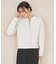 【WEB限定カラー】BEAUTY FORM JERSEY キーネックカーディガン