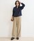 【WEB限定カラー】BEAUTY FORM JERSEY キーネックカーディガン