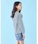 【110-150cm】タックスリーブTシャツ