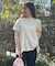 BEAUTY FORM-T バックフレアTシャツ