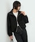 【VERY×UNFILOコラボ】BEAUTY FORM JERSEY+ ZIPブルゾン