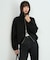 【VERY×UNFILOコラボ】BEAUTY FORM JERSEY+ ZIPブルゾン