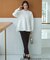BEAUTY FORM JERSEY ペプラム トップス