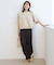 【新色追加/美シルエット/15サイズ展開】BEAUTY MOVE ワイドストレートパンツ