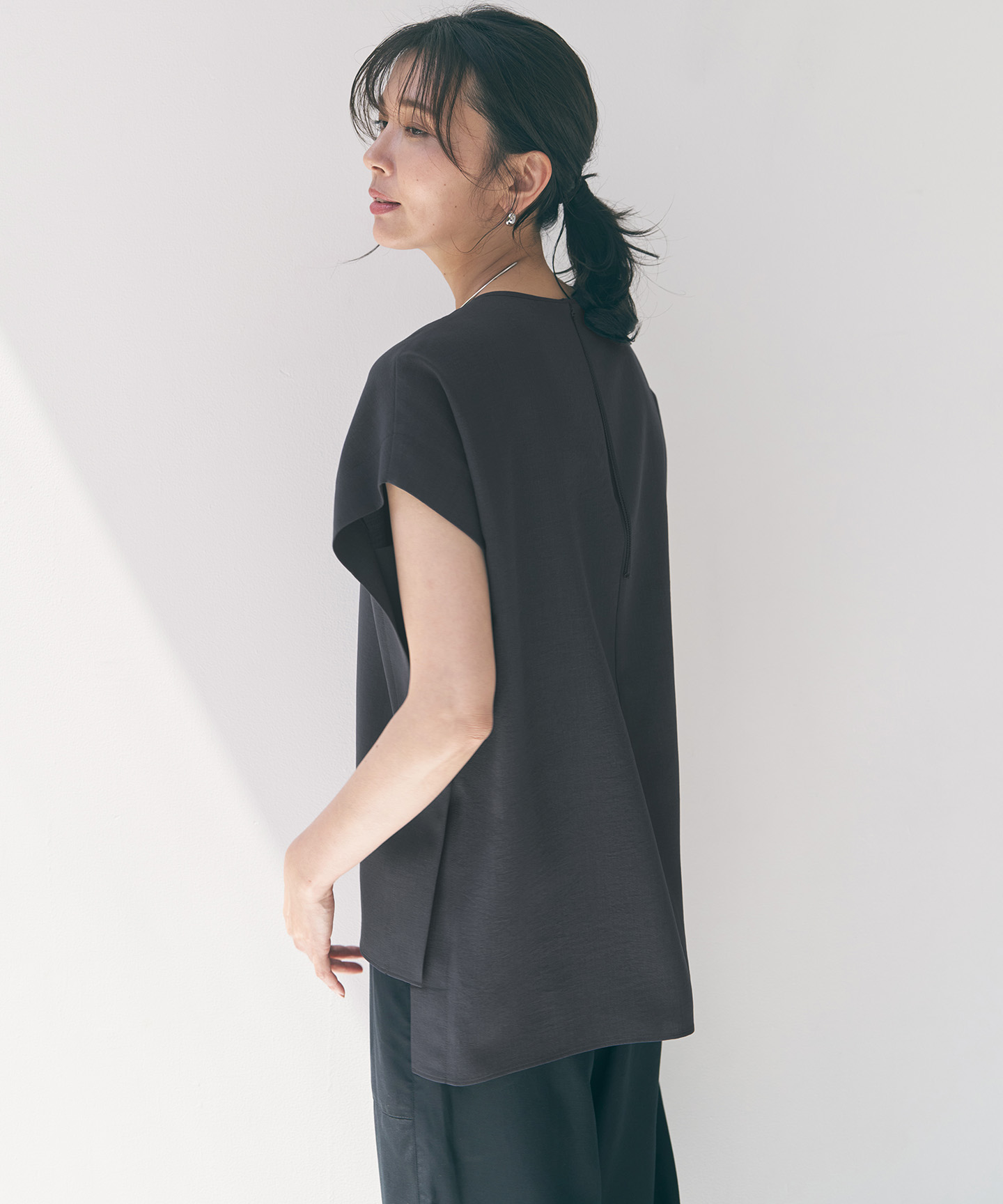 【セットアップ着用可】TENNEN TOUCH COOL Tブラウス
