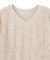 【一部店舗限定】フリンジニット Vネック