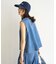 UNFILO DENIM LIGHT ノースリーブブラウス