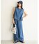 UNFILO DENIM LIGHT ノースリーブブラウス